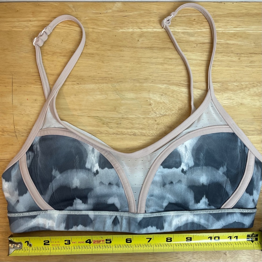 Lululemon Intimates & Sleepwear Dance to Yoga Sports Bra Mesh Detail Adjustable